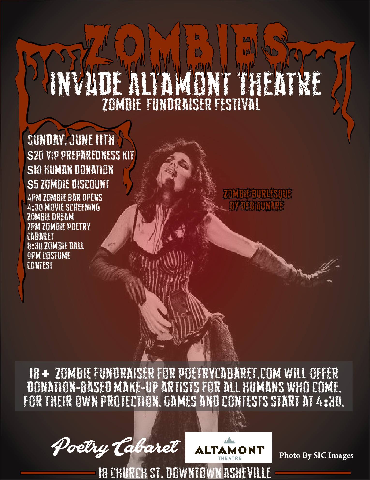 Zombie Cabaret Flyer
