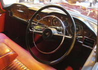 car interior shot