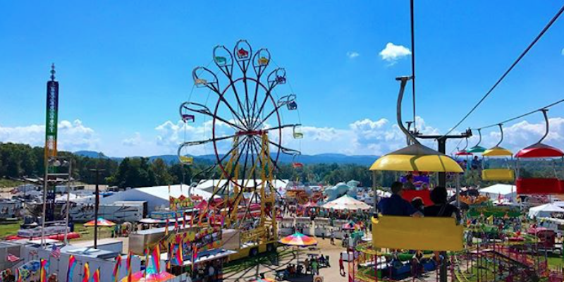NC Mountain State Fair / photo by @curatednc