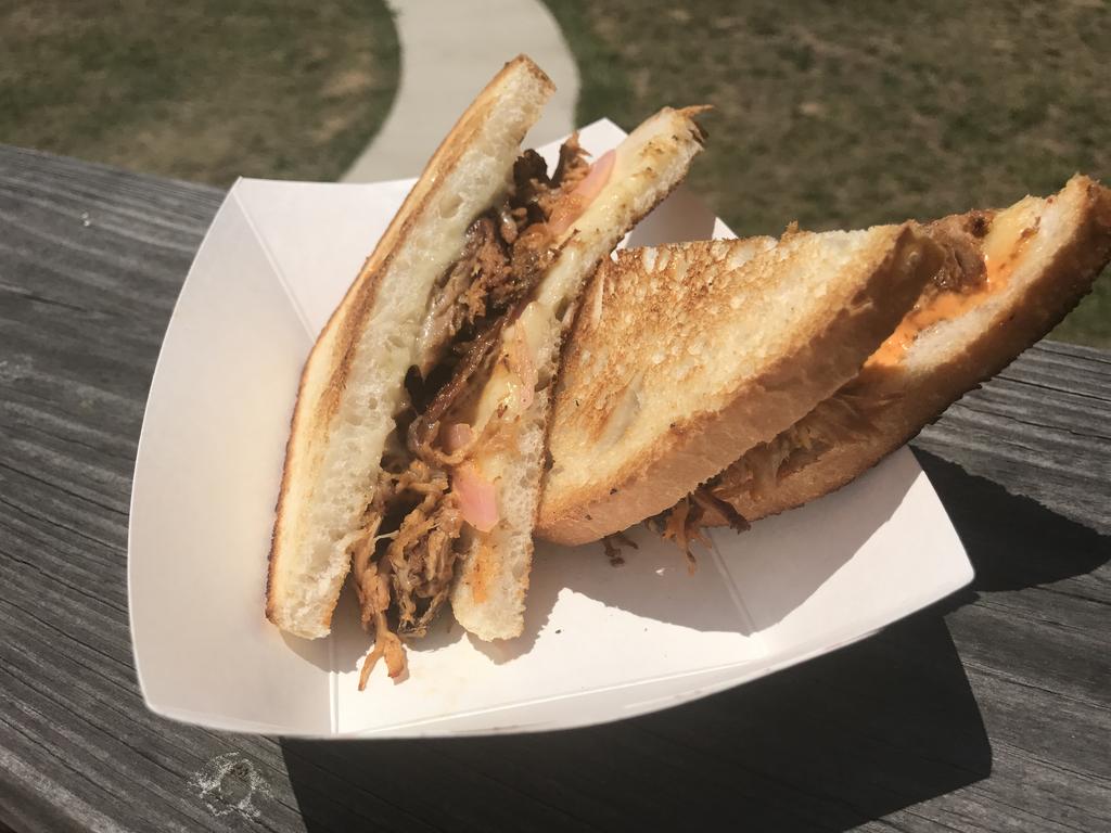 Pork Confit Grilled Cheese